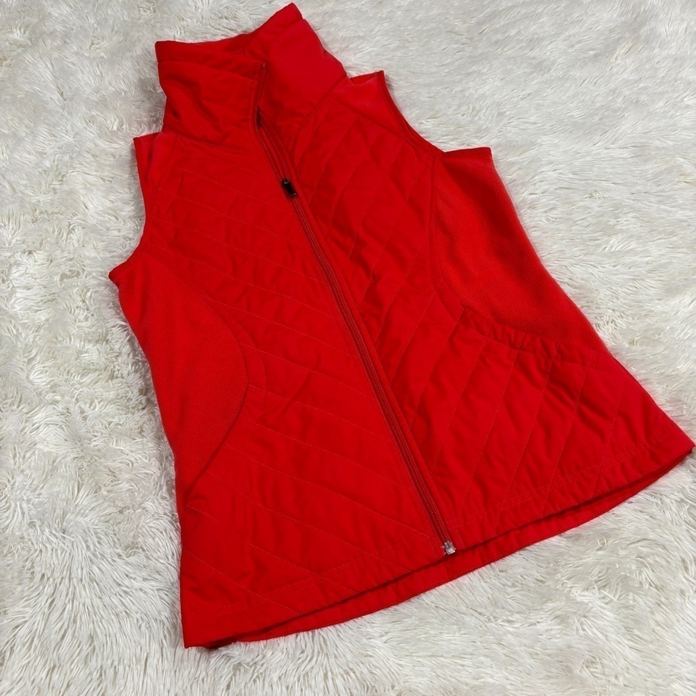 Columbia Coral Lightweight Quilted & Fleece Woman’s Vest Size Small